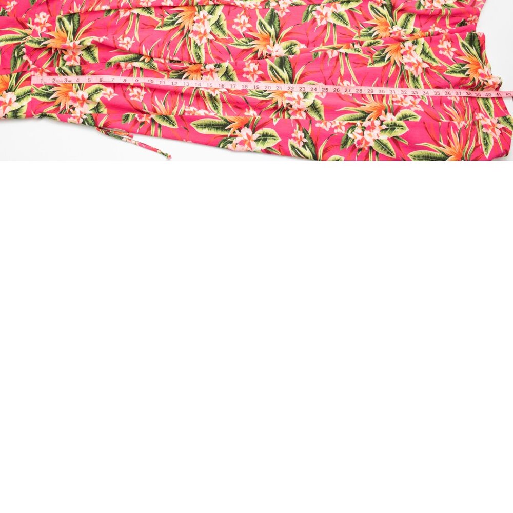 Show Me Your Mumu Nicole Dress Floral Maxi Sleeveless Tropical Criss Cross Back - Picture 7 of 7